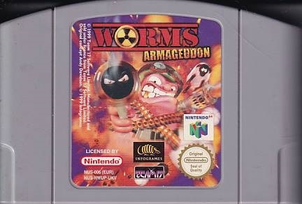 Worms Armagedon - Nintendo 64 spil (A Grade) (Genbrug)